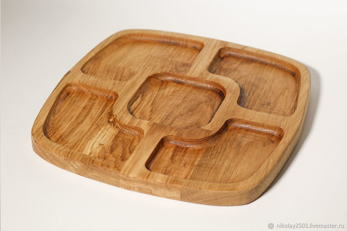 Менажница деревянная